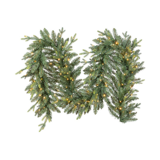 Montana Spruce Garland, Multi Function w/ Soft Twinkle, 108"L